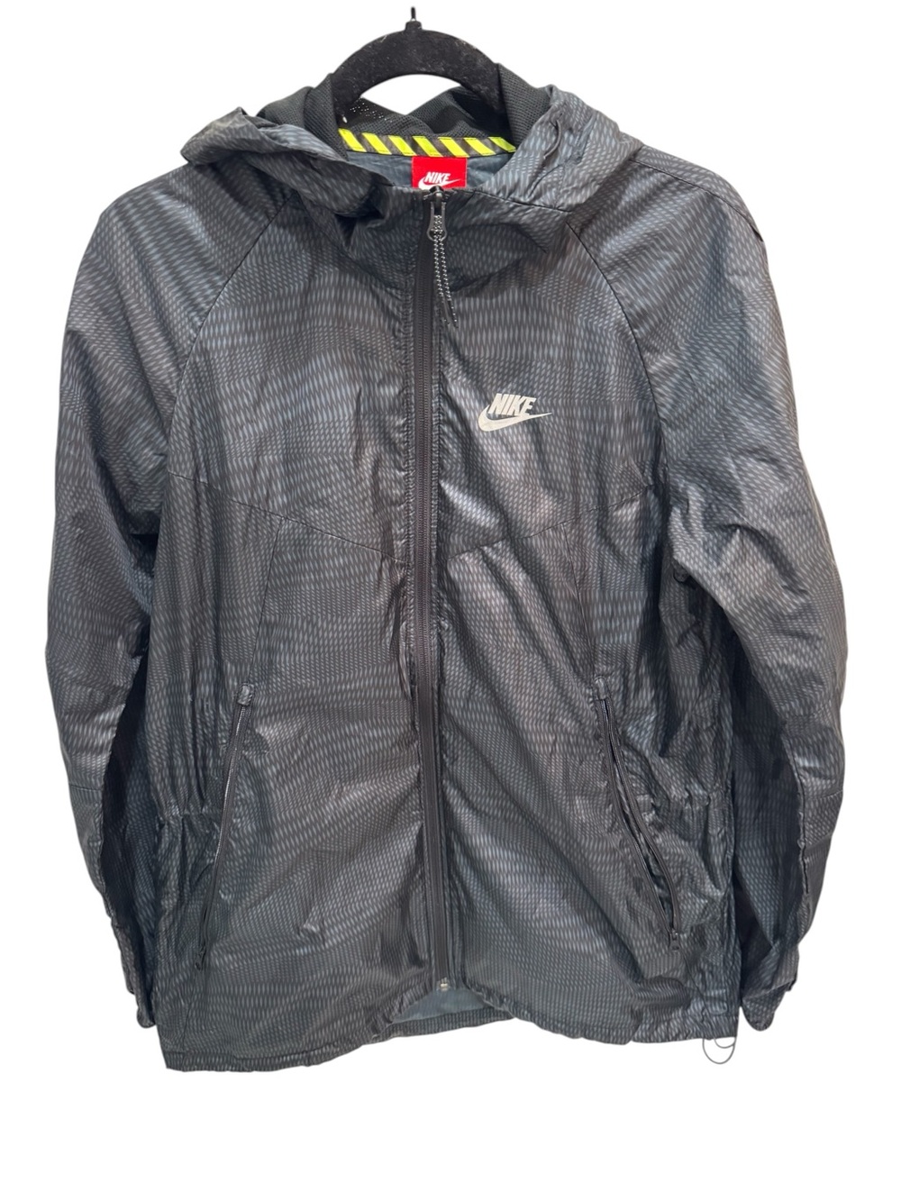 Nike RU Fly Windrunner Jacket Women Size Medium Black Large Windbreaker 644158